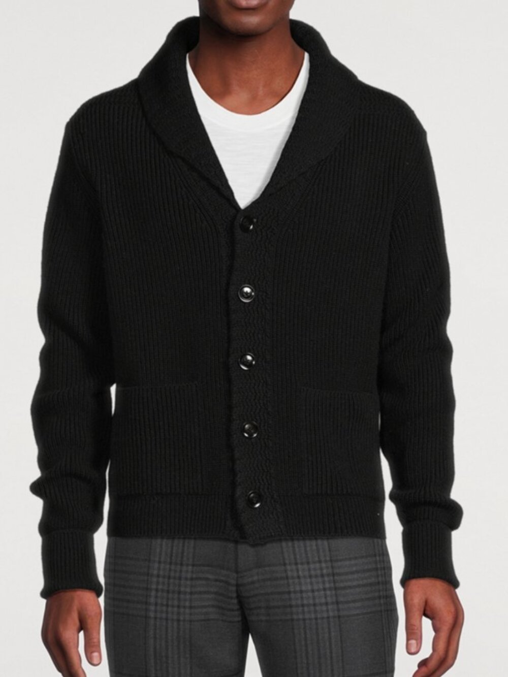 TOM FORD Shawl Collar Cashmere Cardigan